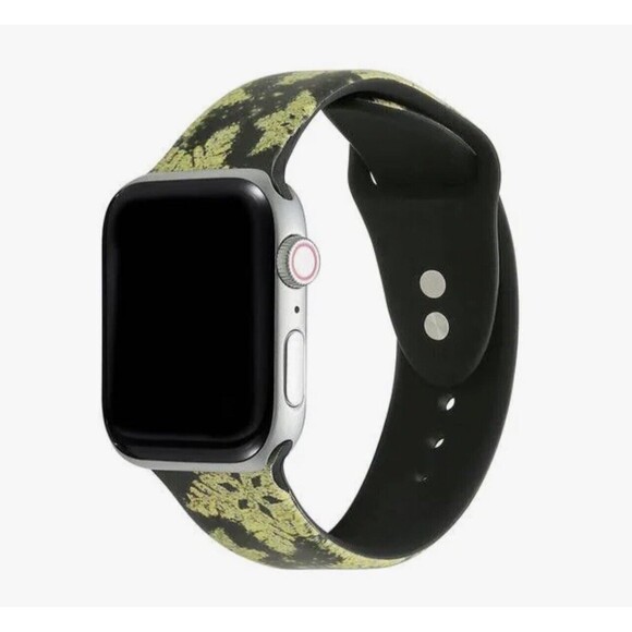 Posh Tech Holiday Snowflake Silicone Apple Watch Band New - Picture 3 of 6